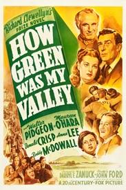 How Green Was My Valley movie poster