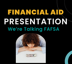 Financial Aid Presentation flyer